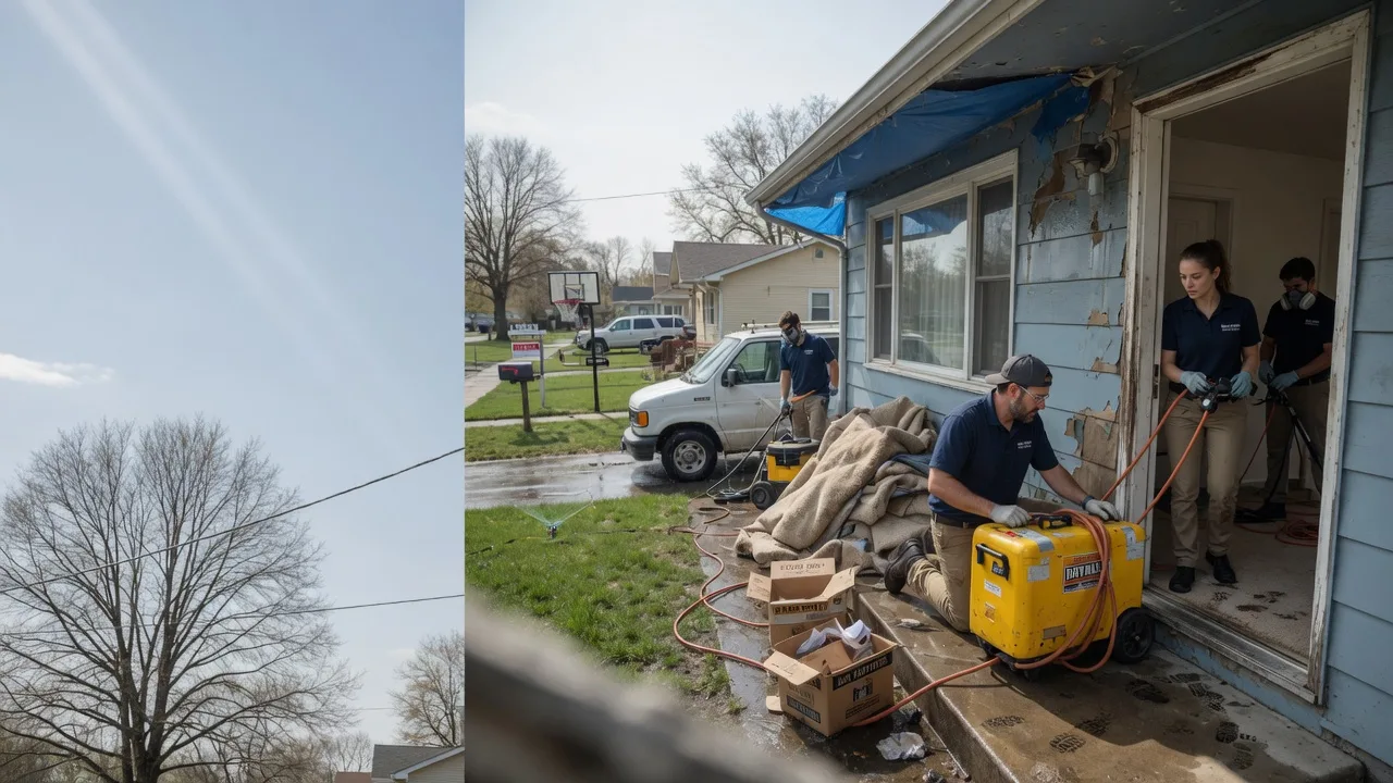 Basement Flood Cleanup in Huron, IN near me